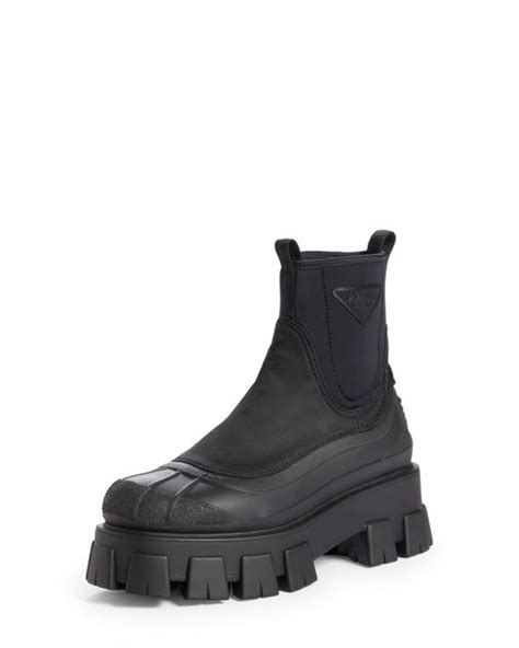 prada duck boot|Women's Ankle Boots And Boots .